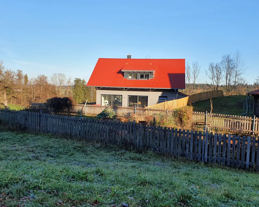 Umbau Schuppen in Einfamilienhaus